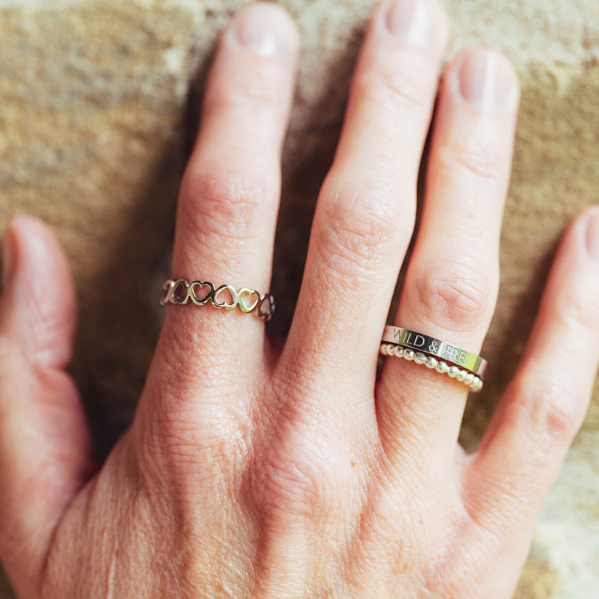 Herz-Ringe